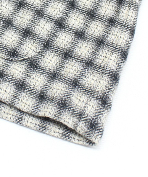RNA-N(アールエヌエーエヌ)の「J2202 TWEEDY COTTON チェックダブルジャケット(テーラードジャケット・レディース・ブラウン/ホワイト・FREE)」の17枚目の写真