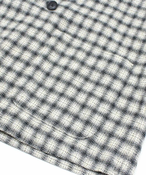 RNA-N(アールエヌエーエヌ)の「J2202 TWEEDY COTTON チェックダブルジャケット(テーラードジャケット・レディース・ブラウン/ホワイト・FREE)」の18枚目の写真