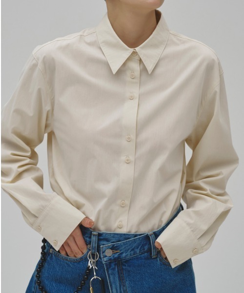 TODAYFUL（トゥデイフル）の「Useful Chambray Shirts（シャツ/ブラウス・レディース・キナリ/ブラック/ブルー系その他/ブラウン・FREE）」の2枚目の写真
