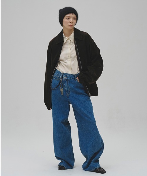 TODAYFUL（トゥデイフル）の「Useful Chambray Shirts（シャツ/ブラウス・レディース・キナリ/ブラック/ブルー系その他/ブラウン・FREE）」の6枚目の写真