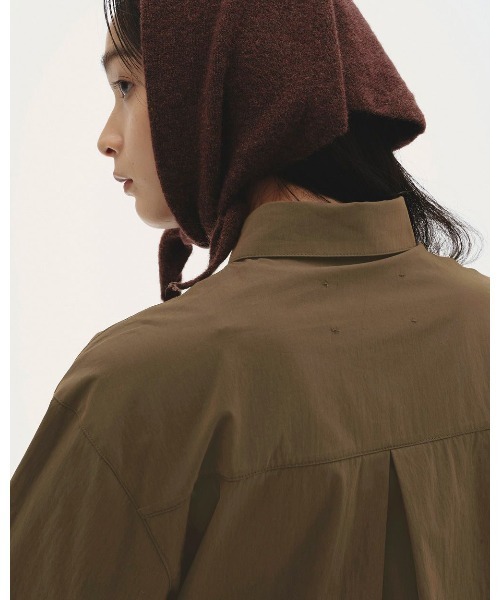 TODAYFUL（トゥデイフル）の「Useful Chambray Shirts（シャツ/ブラウス・レディース・キナリ/ブラック/ブルー系その他/ブラウン・FREE）」の10枚目の写真
