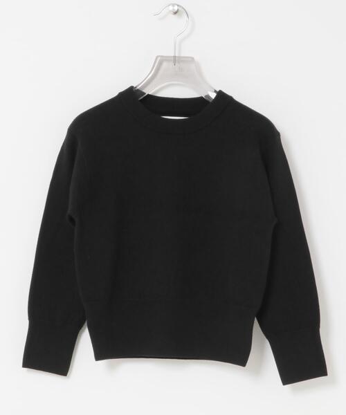 URBAN RESEARCH（アーバンリサーチ）の「new basic　FLUID BABY KNIT（ニット/セーター・レディース・ホワイト/ブラック/ダークブラウン・FREE）」の3枚目の写真