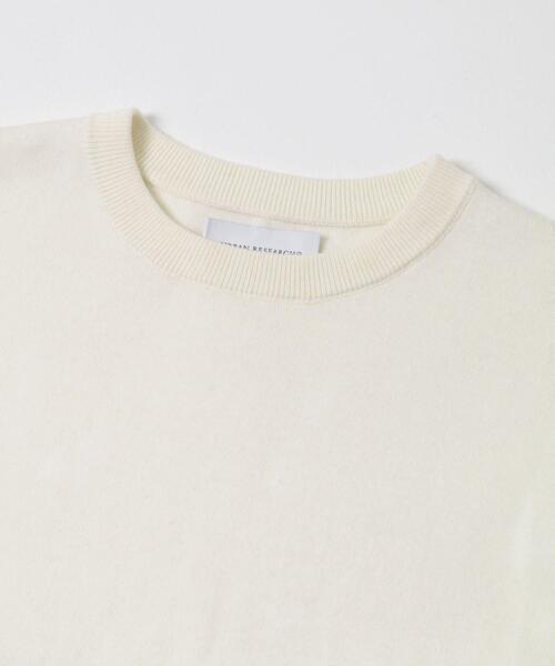 URBAN RESEARCH（アーバンリサーチ）の「new basic　FLUID BABY KNIT（ニット/セーター・レディース・ホワイト/ブラック/ダークブラウン・FREE）」の7枚目の写真