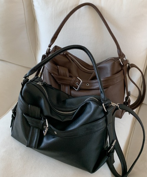 Vipoa（ヴィポア）の「classic belt bag（ショルダーバッグ・レディース・ブラウン/ブラック・FREE）」の5枚目の写真