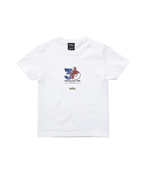 ZOZOSPOT（ゾゾスポット）の「Pokemon 30th Anniversary 1025 T-shirt 「デオキシス(ノーマルフォルム)」（Tシャツ/カットソー・レディース・ホワイト・SMALL/MEDIUM/LARGE/X-LARGE/XX-LARGE/XXX-LARGE/100cm/110cm/120cm/130cm/140cm/150cm/160cm）」の2枚目の写真