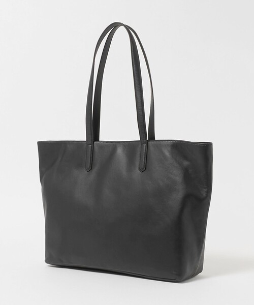 A DAY IN THE LIFE UNITED ARROWS（アデイインザライフユナイテッドアローズ）の「スムースレザー トートバッグ＜A DAY IN THE LIFE＞（トートバッグ・メンズ・ブラック/ダークグレー・FREE）」の5枚目の写真