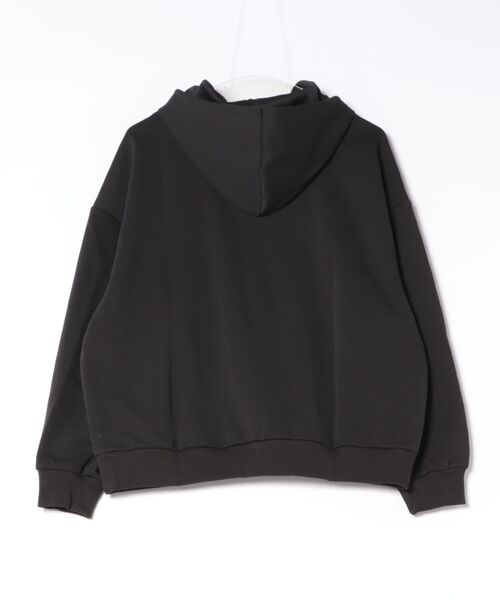 PUMA（プーマ）の「《PUMA》ESS ELEVATED MX シャイニー（パーカー・レディース・ブラック/ブルー系その他・S/M/L/XL）」の3枚目の写真
