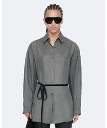 ILIANA TIE-WAIST RELAXED SHIRT | ILANA タイウエスト リラックス シャツ