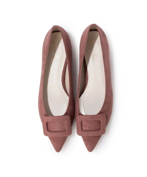 Launa lea(ラウナレア)の「【26秋冬新色/0459シリーズ】バックルポインテッドトゥパンプス(0459C)(パンプス・レディース・モーブ系/ドット・22.0cm/23.0cm/23.5cm/24.0cm/25.0cm/22.5cm/24.5cm)」の16枚目の写真