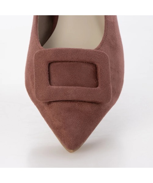 Launa lea(ラウナレア)の「【26秋冬新色/0459シリーズ】バックルポインテッドトゥパンプス(0459C)(パンプス・レディース・モーブ系/ドット・22.0cm/23.0cm/23.5cm/24.0cm/25.0cm/22.5cm/24.5cm)」の11枚目の写真