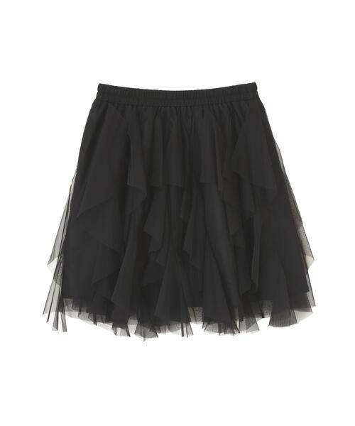 JILL by JILL STUART（ジルバイジルスチュアート）の「縦ラッフルミニスカート（スカート・レディース・ブラック/ホワイト系その他/ホワイト・FREE）」の11枚目の写真