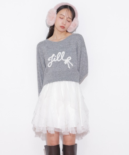 JILL by JILL STUART（ジルバイジルスチュアート）の「縦ラッフルミニスカート（スカート・レディース・ブラック/ホワイト系その他/ホワイト・FREE）」の21枚目の写真