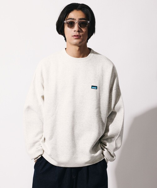 KAVU(カブー)の「KAVU/カブー 限定展開 KAVU×ORION 別注 ビッグシルエット アニマルバックプリント クルーネック スウェット BEER&CAT(スウェット・メンズ・アッシュグレー/ベージュ/ネイビー/スミクロ・SMALL/MEDIUM/LARGE)」の17枚目の写真