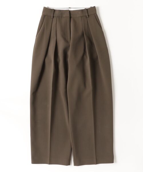 TODAYFUL（トゥデイフル）の「Bonding Wide Trousers 12620702（その他パンツ・レディース・オリーブ/ブラック/チャコールグレー・36/38）」の3枚目の写真