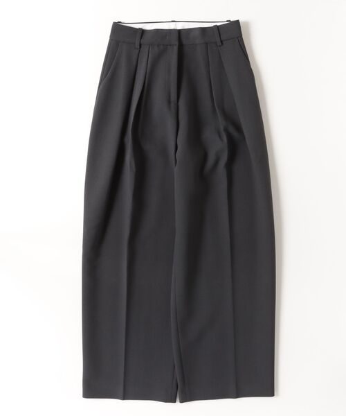 TODAYFUL（トゥデイフル）の「Bonding Wide Trousers 12620702（その他パンツ・レディース・オリーブ/ブラック/チャコールグレー・36/38）」の2枚目の写真