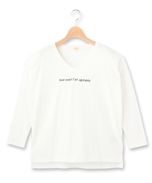 HusHusH | ロゴVネックカットソー(Tシャツ/カットソー)