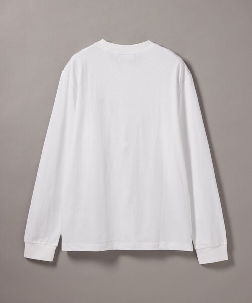 Calvin Klein(カルバン・クライン)の「【ブランド公式】長袖Tシャツ - ロングスリーブイージーモノグラムTシャツ(Tシャツ/カットソー・メンズ・ホワイト/ブラック・XL/L/M/S)」の8枚目の写真