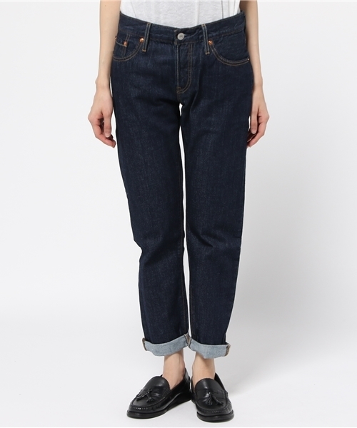 N.（N. Natural Beauty Basic）（エヌエヌナチュラルビューティーベーシック）の「Levi's 501CT / リーバイス カスタムテーパード / デニム（デニムパンツ・レディース・ネイビー・MEDIUM/SMALL/X-SMALL）」の9枚目の写真