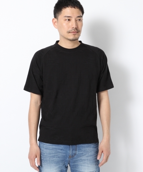 GLOBAL WORK(グローバルワーク)の「ネイティブジャガード半袖T/712595(Tシャツ/カットソー・メンズ・ホワイト/ブラック/カーキ・MEDIUM/X-LARGE/SMALL/LARGE)」の1枚目の写真