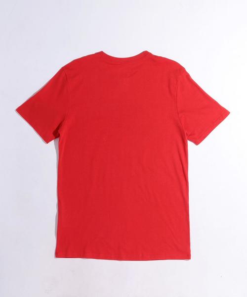 NIKE（ナイキ）の「＜NIKE（ナイキ）＞ LOGO TEE/Tシャツ◆（Tシャツ/カットソー・メンズ・ブラック/レッド・MEDIUM/LARGE）」の5枚目の写真