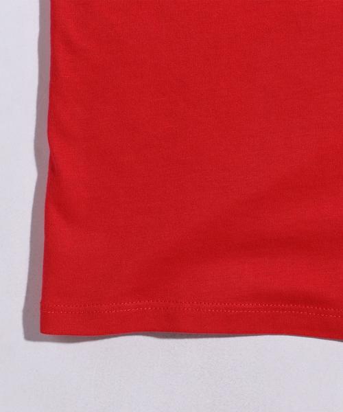 NIKE（ナイキ）の「＜NIKE（ナイキ）＞ LOGO TEE/Tシャツ◆（Tシャツ/カットソー・メンズ・ブラック/レッド・MEDIUM/LARGE）」の8枚目の写真