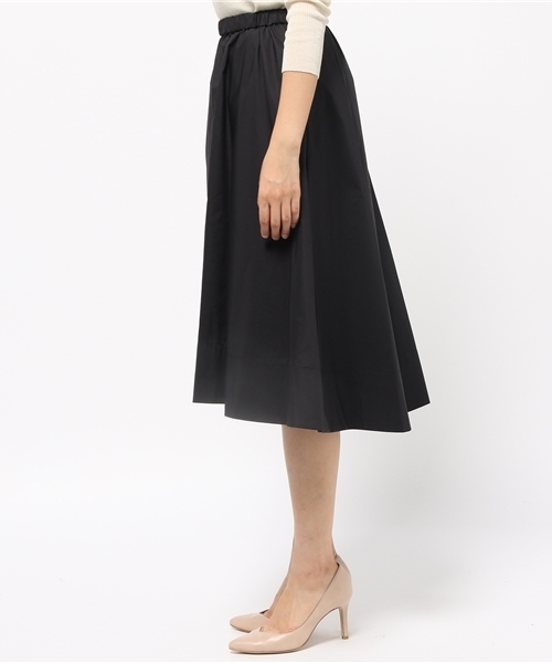 laboratory work（ラボラトリーワーク）の「タイプライター前後差スカート（スカート・レディース・ブラック/レンガ/ベージュ・MEDIUM）」の5枚目の写真