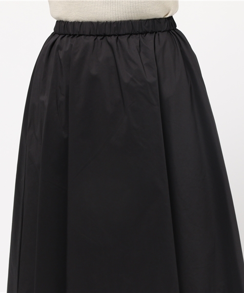 laboratory work（ラボラトリーワーク）の「タイプライター前後差スカート（スカート・レディース・ブラック/レンガ/ベージュ・MEDIUM）」の7枚目の写真