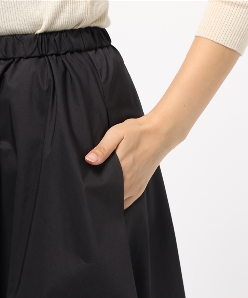 laboratory work（ラボラトリーワーク）の「タイプライター前後差スカート（スカート・レディース・ブラック/レンガ/ベージュ・MEDIUM）」の9枚目の写真