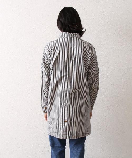 coen（コーエン）の「SMITH別注ストライプショップコート（その他アウター・メンズ・ストライプ・LARGE/X-LARGE/MEDIUM/SMALL）」の10枚目の写真