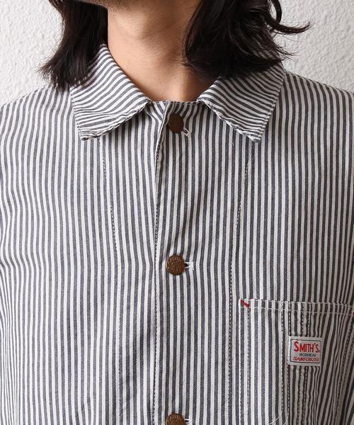 coen（コーエン）の「SMITH別注ストライプショップコート（その他アウター・メンズ・ストライプ・LARGE/X-LARGE/MEDIUM/SMALL）」の11枚目の写真