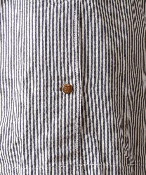 coen（コーエン）の「SMITH別注ストライプショップコート（その他アウター・メンズ・ストライプ・LARGE/X-LARGE/MEDIUM/SMALL）」の5枚目の写真