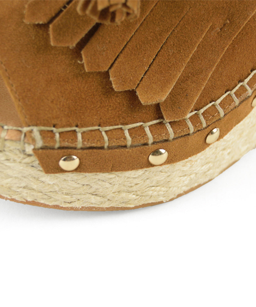 ORiental TRaffic（オリエンタルトラフィック）の「春夏新作★フリンジサンダル★7209（サンダル・レディース・グレー/キャメル/カーキ・M/LL/S/L）」の17枚目の写真