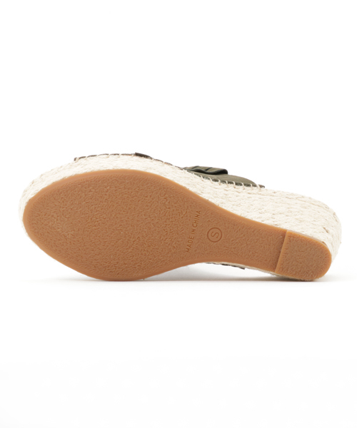 ORiental TRaffic（オリエンタルトラフィック）の「春夏新作★フリンジサンダル★7209（サンダル・レディース・グレー/キャメル/カーキ・M/LL/S/L）」の5枚目の写真