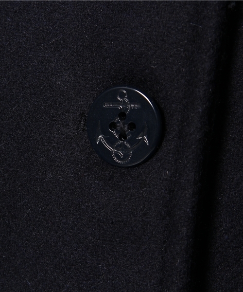 BEAMS BOY(ビームスボーイ)の「BEAMS BOY / メルトン Pコート ***(ピーコート・レディース・ブラック/ネイビー・ONE SIZE)」の9枚目の写真