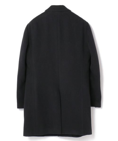 ESSENTIAL GARMENT MEN'S BIGI(エッセンシャルガーメントメンズビギ)の「チェスターコート/ウールメルトン(イタリアンファブリック)(チェスターコート・メンズ・ネイビー/グレー/キャメル・L/M/S/SS)」の5枚目の写真