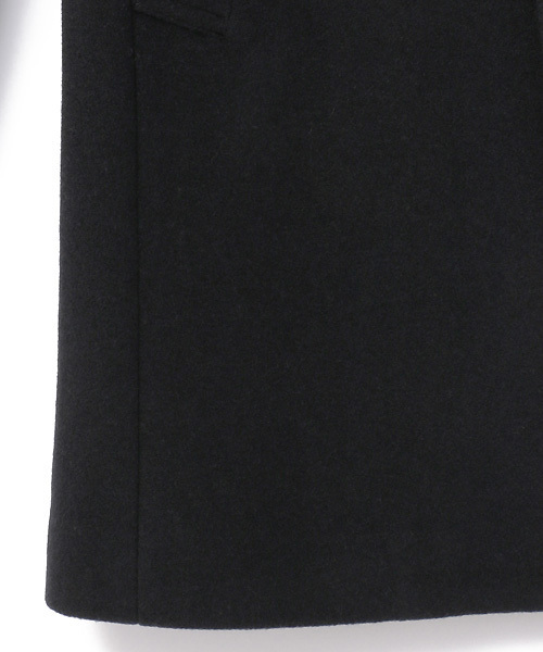 ESSENTIAL GARMENT MEN'S BIGI(エッセンシャルガーメントメンズビギ)の「チェスターコート/ウールメルトン(イタリアンファブリック)(チェスターコート・メンズ・ネイビー/グレー/キャメル・L/M/S/SS)」の9枚目の写真