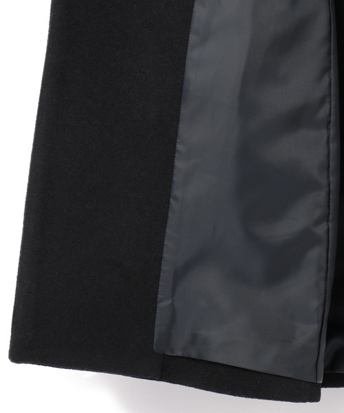 ESSENTIAL GARMENT MEN'S BIGI(エッセンシャルガーメントメンズビギ)の「チェスターコート/ウールメルトン(イタリアンファブリック)(チェスターコート・メンズ・ネイビー/グレー/キャメル・L/M/S/SS)」の11枚目の写真
