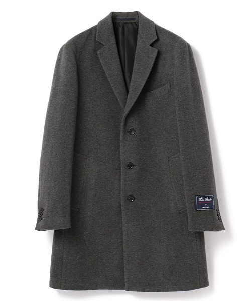 ESSENTIAL GARMENT MEN'S BIGI(エッセンシャルガーメントメンズビギ)の「チェスターコート/ウールメルトン(イタリアンファブリック)(チェスターコート・メンズ・ネイビー/グレー/キャメル・L/M/S/SS)」の12枚目の写真