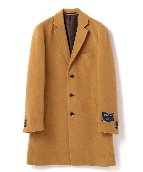 ESSENTIAL GARMENT MEN'S BIGI(エッセンシャルガーメントメンズビギ)の「チェスターコート/ウールメルトン(イタリアンファブリック)(チェスターコート・メンズ・ネイビー/グレー/キャメル・L/M/S/SS)」の13枚目の写真