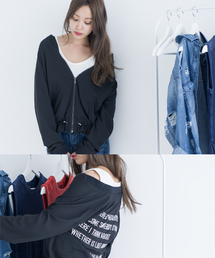 ROGER AND RAW | Roger&Raw / ジョーゼット刺繍JKタンクSET (ブルゾン)