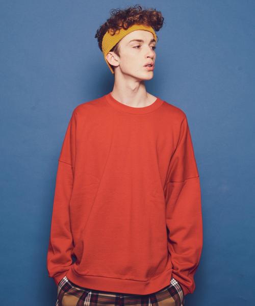 MONKEY TIME（モンキータイム）の「＜monkey time＞ URAKE DOLMAN CN LS/スウェット ◆（スウェット・メンズ・ブラック/ケリー/ライトグレー/レッド・LARGE/SMALL/X-LARGE/MEDIUM）」の18枚目の写真