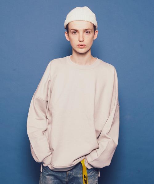 MONKEY TIME（モンキータイム）の「＜monkey time＞ URAKE DOLMAN CN LS/スウェット ◆（スウェット・メンズ・ブラック/ケリー/ライトグレー/レッド・LARGE/SMALL/X-LARGE/MEDIUM）」の13枚目の写真