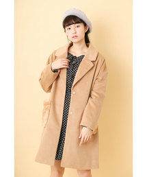OLIVE des OLIVE | フェイクファーポケットチェスターコート◆(その他アウター)