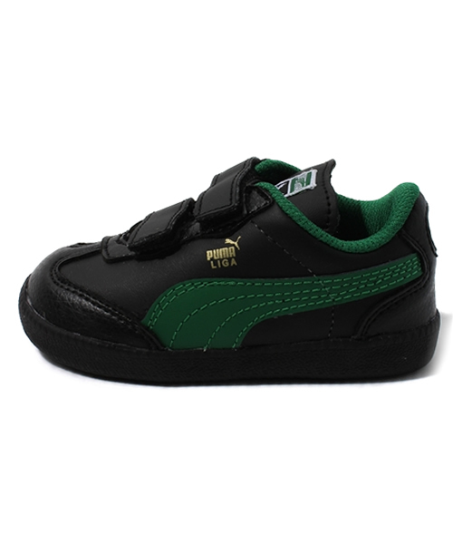 PUMA(プーマ)の「リーガL V (KIDS)(スニーカー・キッズ・ホワイト×ブルー/ホワイト×レッド/ブラック・12cm/13cm/14cm/15cm/16cm/17cm/18cm/19cm/20cm/21cm)」の4枚目の写真