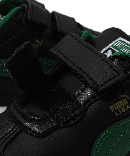 PUMA(プーマ)の「リーガL V (KIDS)(スニーカー・キッズ・ホワイト×ブルー/ホワイト×レッド/ブラック・12cm/13cm/14cm/15cm/16cm/17cm/18cm/19cm/20cm/21cm)」の9枚目の写真