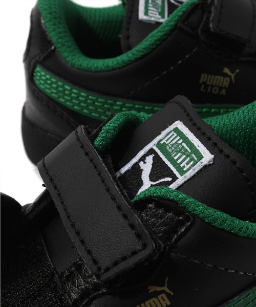 PUMA(プーマ)の「リーガL V (KIDS)(スニーカー・キッズ・ホワイト×ブルー/ホワイト×レッド/ブラック・12cm/13cm/14cm/15cm/16cm/17cm/18cm/19cm/20cm/21cm)」の10枚目の写真