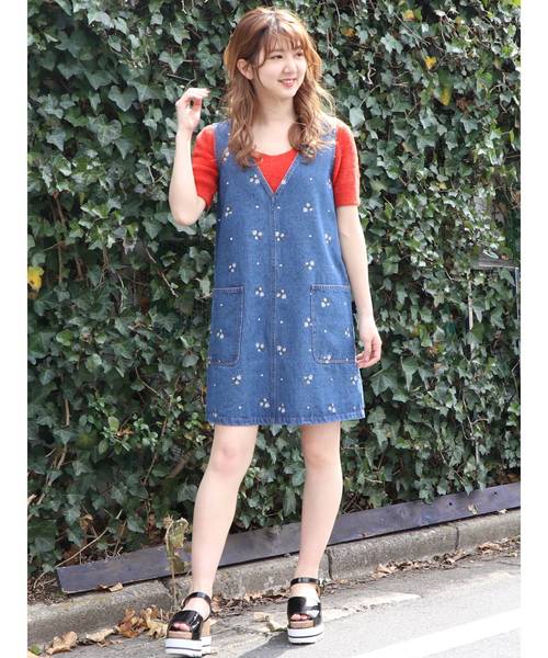 dazzlin（ダズリン）の「ミニシャギーニットトップス（ニット/セーター・レディース・ピンク/オレンジ/イエロー/ライトブルー・FREE）」の16枚目の写真