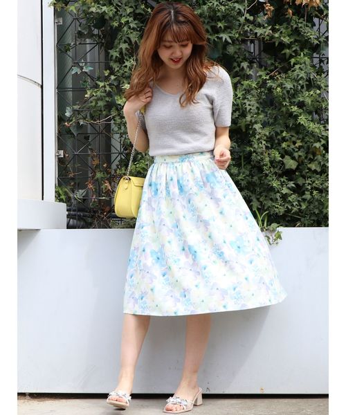 dazzlin（ダズリン）の「ミニシャギーニットトップス（ニット/セーター・レディース・ピンク/オレンジ/イエロー/ライトブルー・FREE）」の17枚目の写真