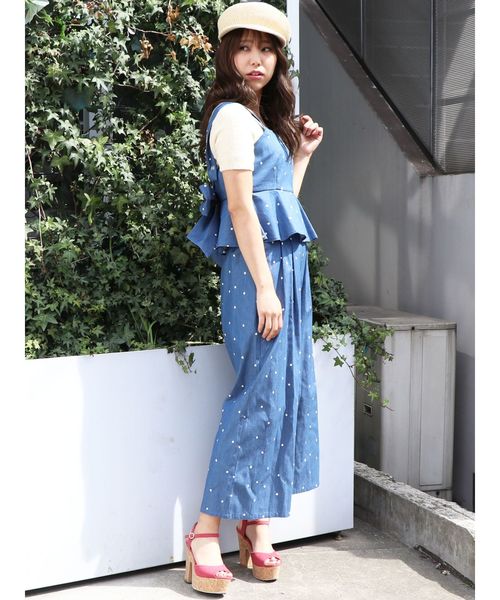 dazzlin（ダズリン）の「ミニシャギーニットトップス（ニット/セーター・レディース・ピンク/オレンジ/イエロー/ライトブルー・FREE）」の13枚目の写真