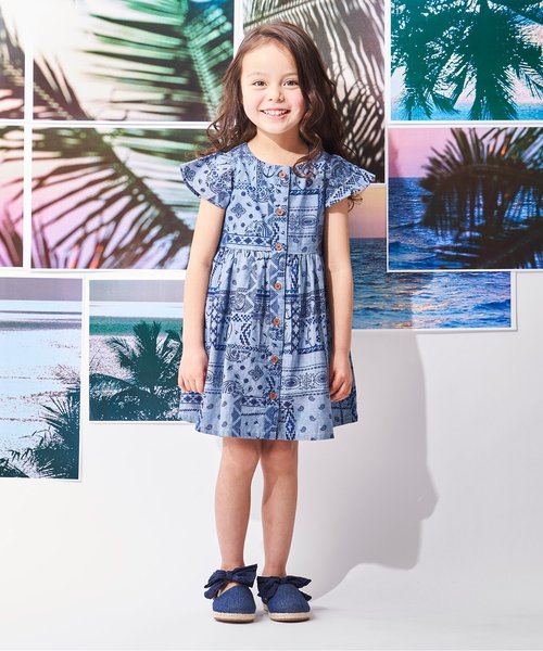 BREEZE（ブリーズ）の「リボン付きサンダル（サンダル・キッズ・オフホワイト/ネイビー・20/13/14/15 /16/17/18/19）」の12枚目の写真